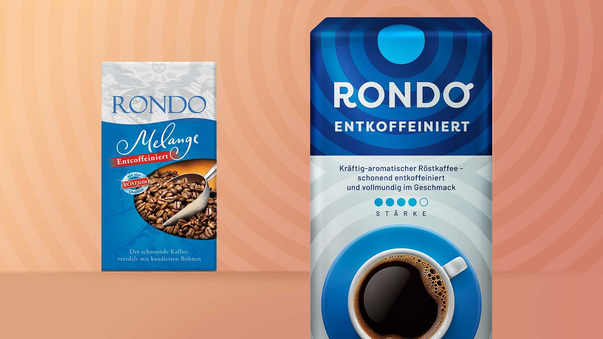 Relaunch Packaging Design Kaffee Rondo Agentur Zebra Produkte 01